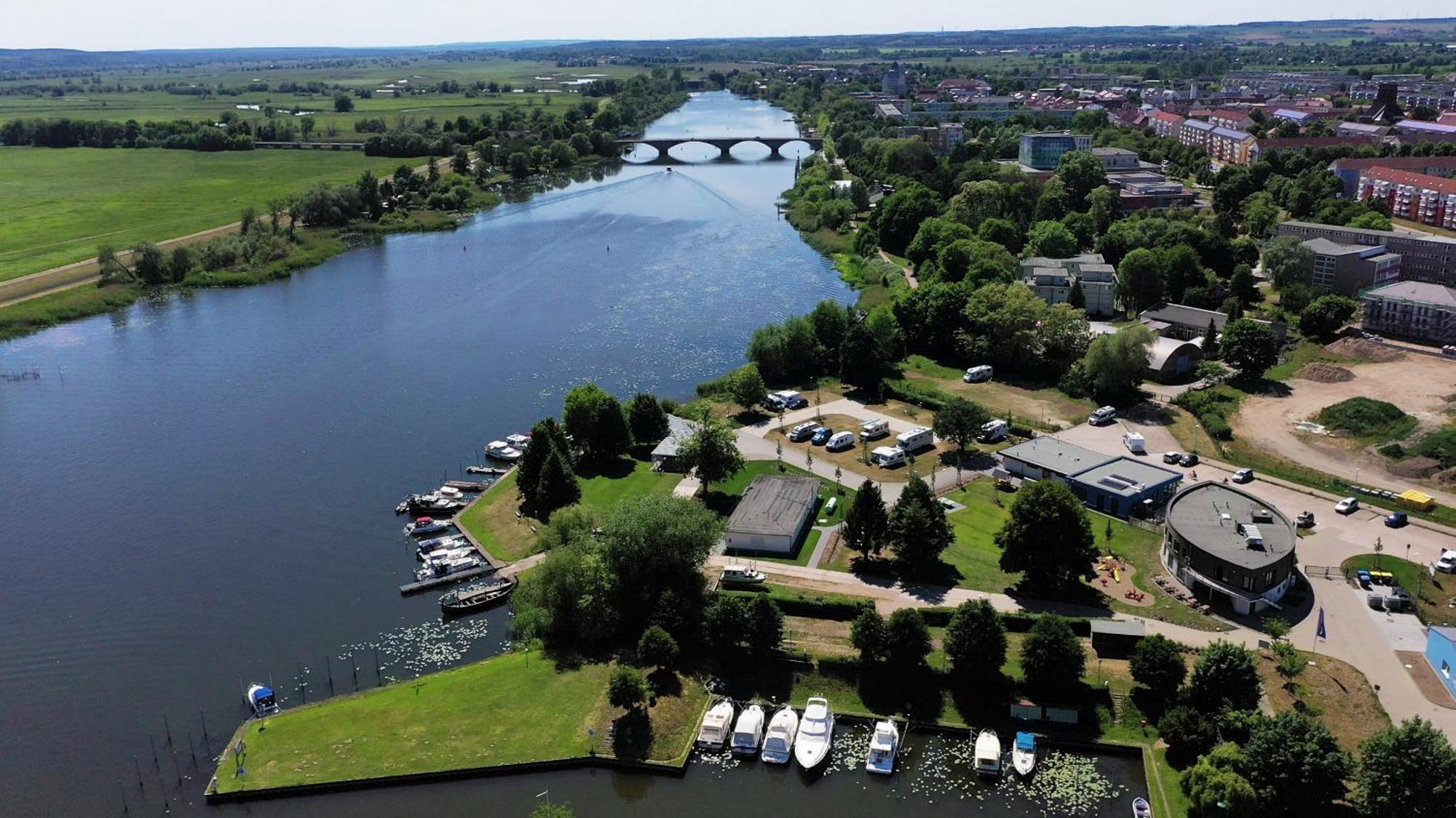 Stroamcamp Schwedt Exterior foto